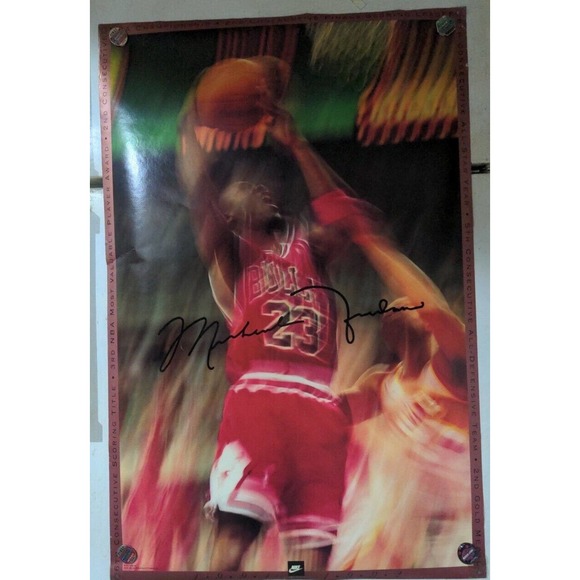 1991-1992 NIKE #5320 MICHAEL JORDAN CHICAGO BULLS NBA 